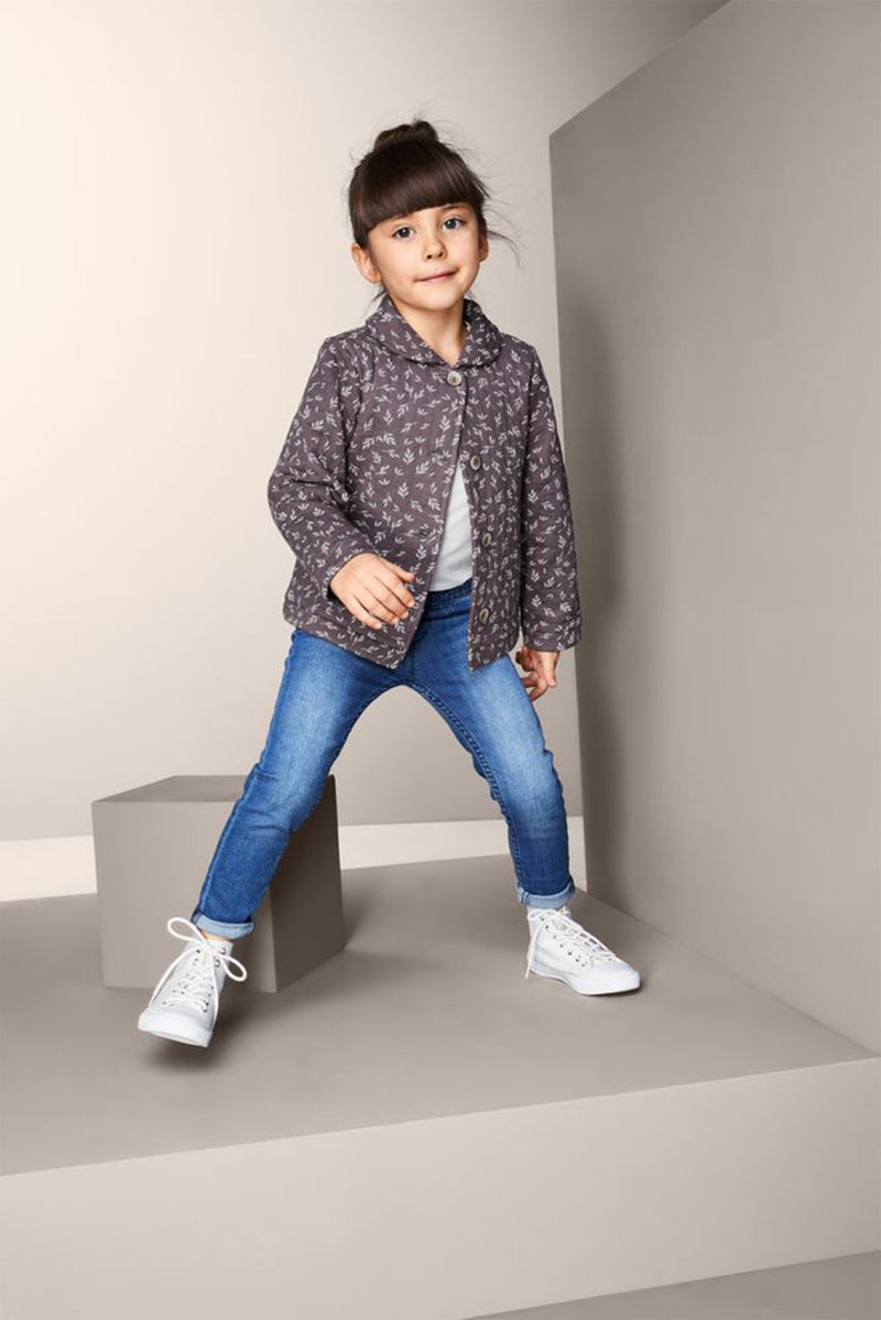 Tchibo Kids Girl Allover Print Jacket, Pale Purple - Image 1